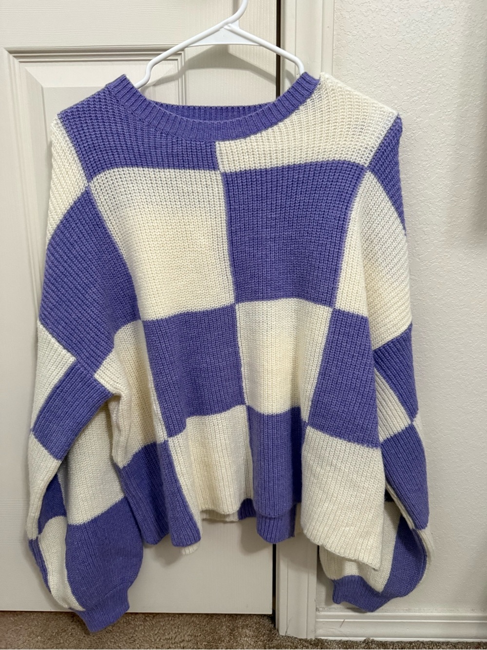 Checker Sweater